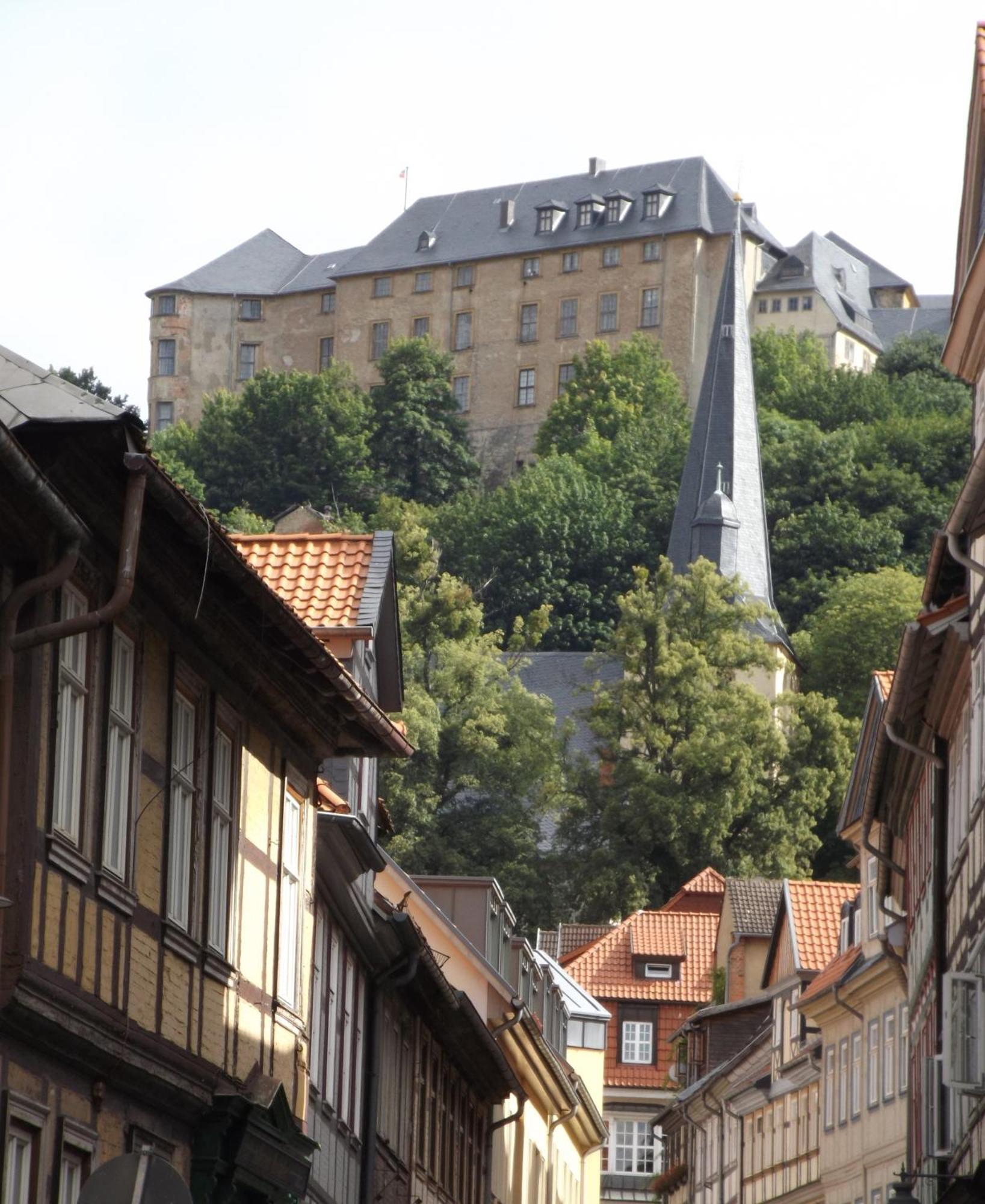Ferienwohnungferienhaus Waldblick Wienrode Dış mekan fotoğraf